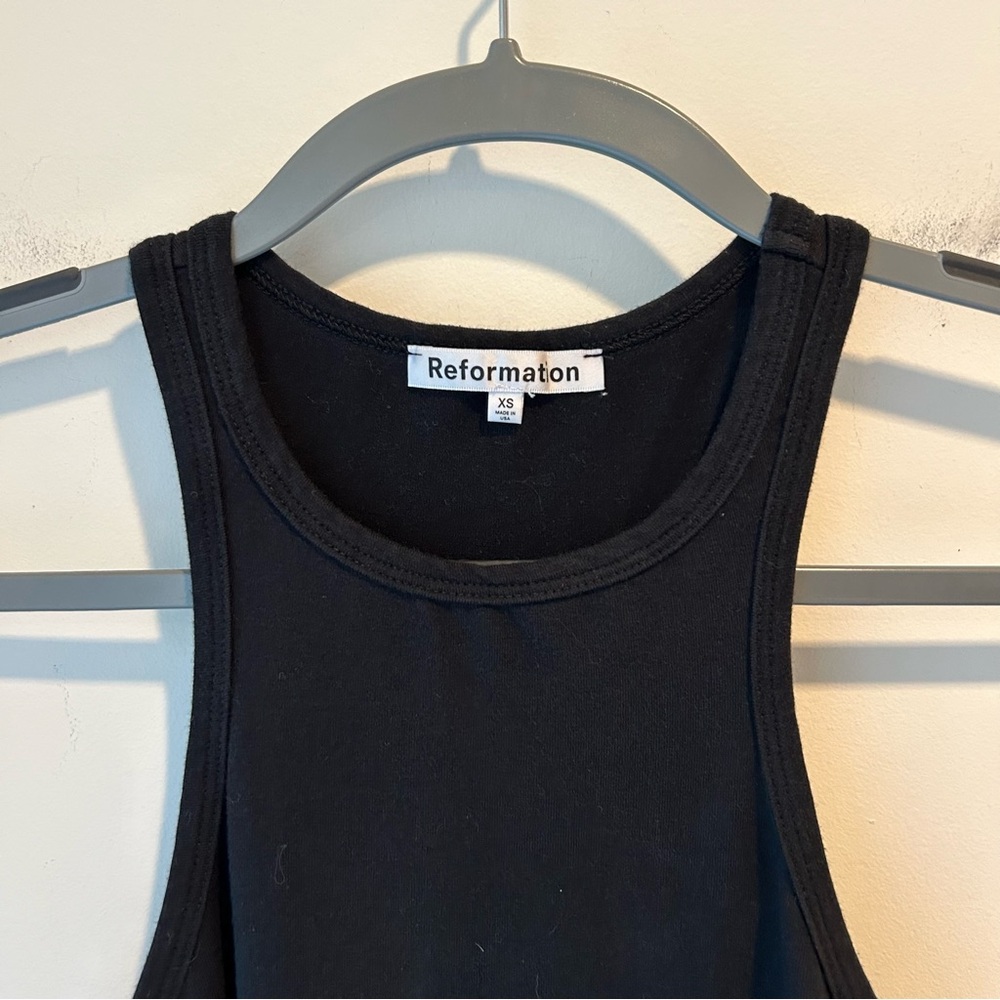 Reformation Maxi Dress Black Size Extra Small - Picture 2 of 6